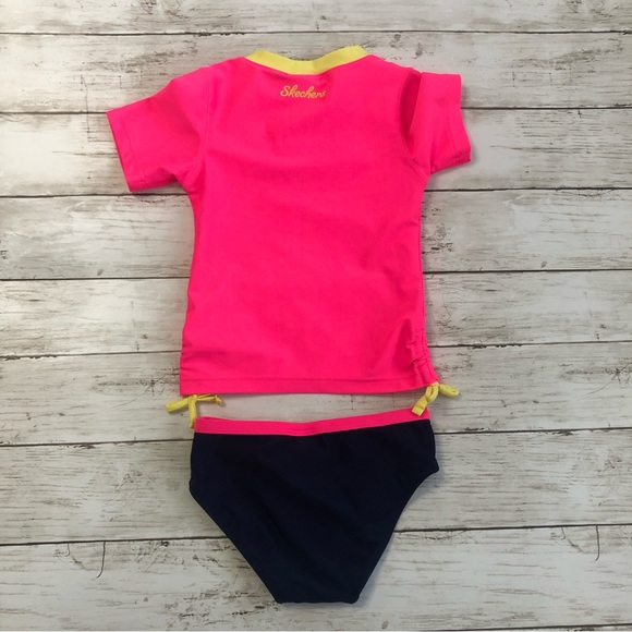 BUNDLE of 2 Girls Swimsuit Size 4T Skechers/The Childrens Place - Picture 4 of 12